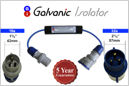 plug in galvanic isolator for narrowboats