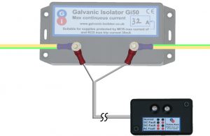 how to wire status alert to galvanic isolator