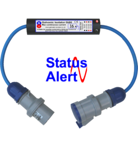 galvanic isolator with status monitor plug in easiest to fit