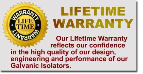 galvanic isolators lifetime warranty