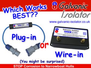 Do in line galvanic isolators work better than wire in galvanic isolators