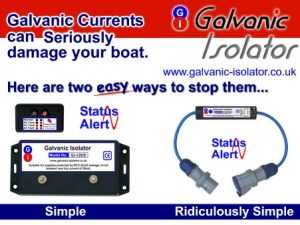 galvanic isolator for canal boats