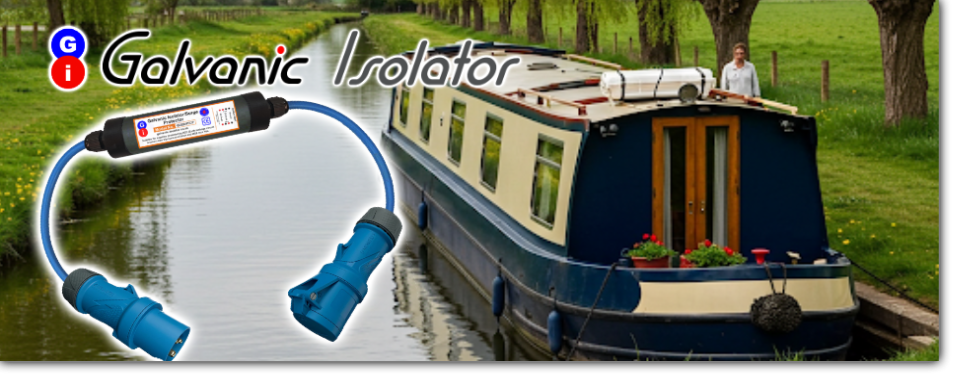 galvanic isolator for inland waterways