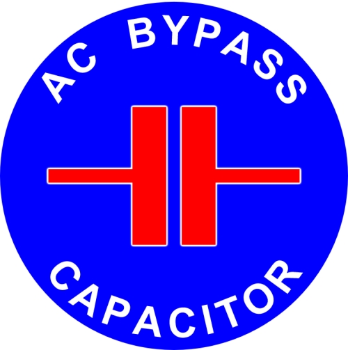 marine galvanic isolator with ac bypass capacitor