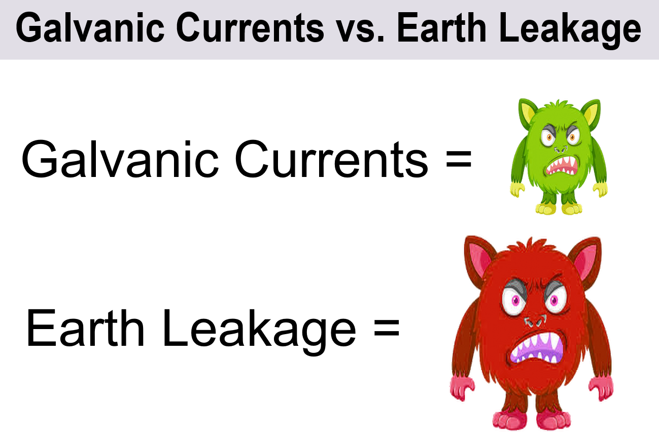 galvanic currents vs earth leakage marine galvanic isolator