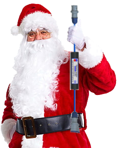 santa holding galvanic isolator