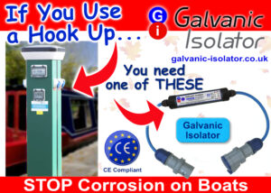 Galvanic isolator stops rust