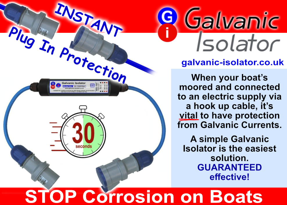 galvanic isolators sailing boats