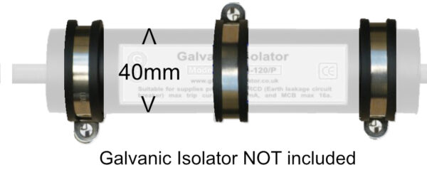 fixing kit for galvanic isolator