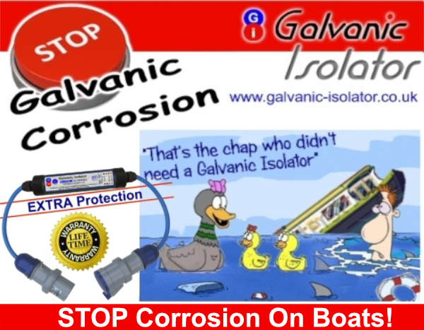 Galvanic protection for boats