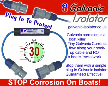 marine galvanic isolation for boats